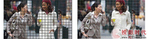 ��ͨҺ��ͶӰЧ�� ȫ�·���ʽ 3LCD���gͶӰЧ��