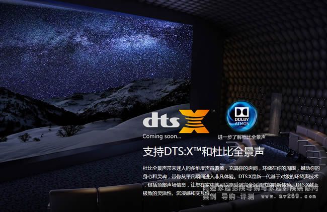 ֧��DTS:X�q�ɱ�ȫ��