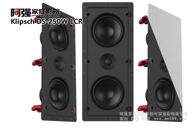 Klipsch DS-250W LCR��ʿ�OӋ��ϵ��Ƕ������