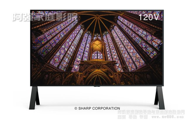 �ձ�SHARP�Ƴ�8Kƽ���ҕ120Ӣ��8M-B120C