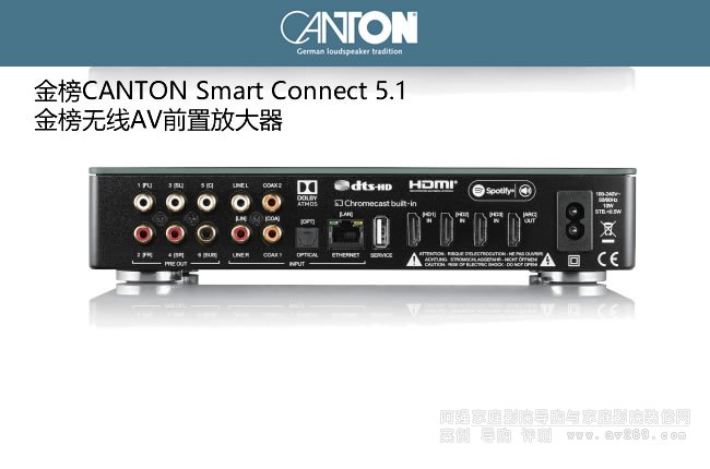 ���o��AVǰ�÷Ŵ���CANTON Smart Connect 5.1