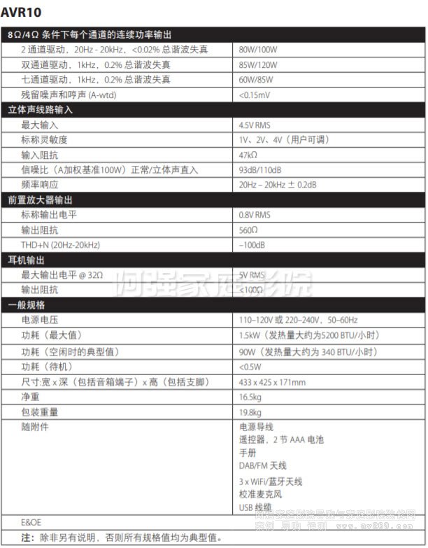 Arcam avr10����(sh��)