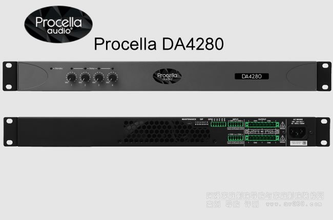 Procella DA4280 ��ͨ��280W���Ž�B