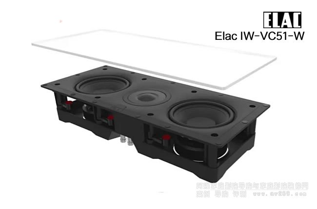 Elac IW-VC51-W �����p5.25Ӣ�緽��Ƕ������