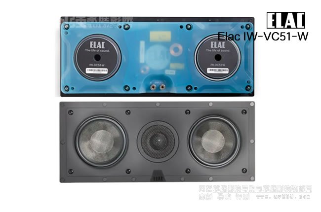 Elac IW-VC51-W �����p5.25Ӣ�緽��Ƕ������ 