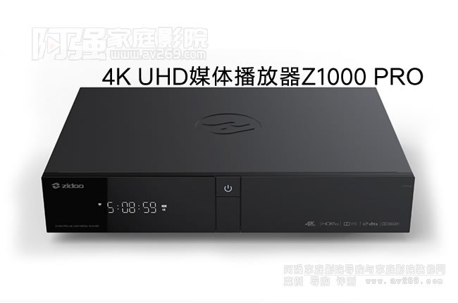 ֥��Z1000PRO����Ӳ�P���řC(j��)��Zidoo 4K UHDý�w������