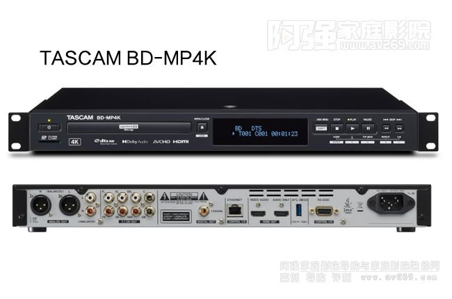 TASCAM BD-MP4K ���I(y��)4KUHD�{(l��n)����C(j��)��������B