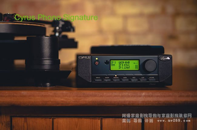 Cyrus Phono Signature MM/MC ���^�Ŵ���