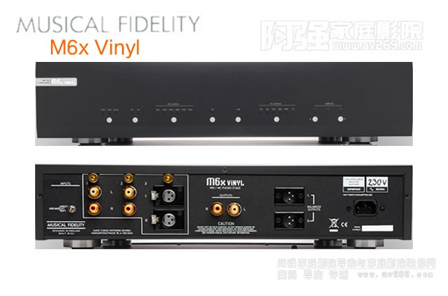 ��������M6x Vinyl  MM/MC ���^�Ŵ�����B