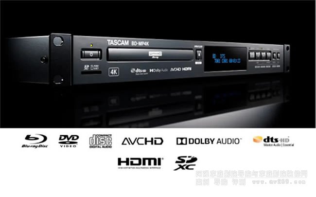 TASCAM BD-MP4K �¿�4KUHD�{�ⲥ�řC�u�y