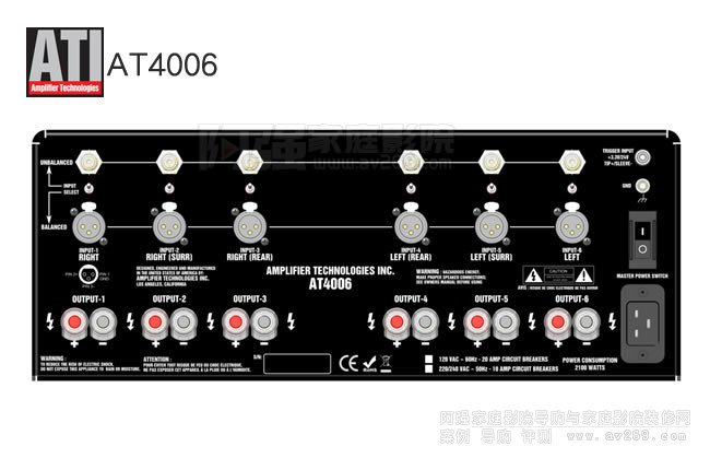 ATI AT4006����200W��ͥӰԺ��
