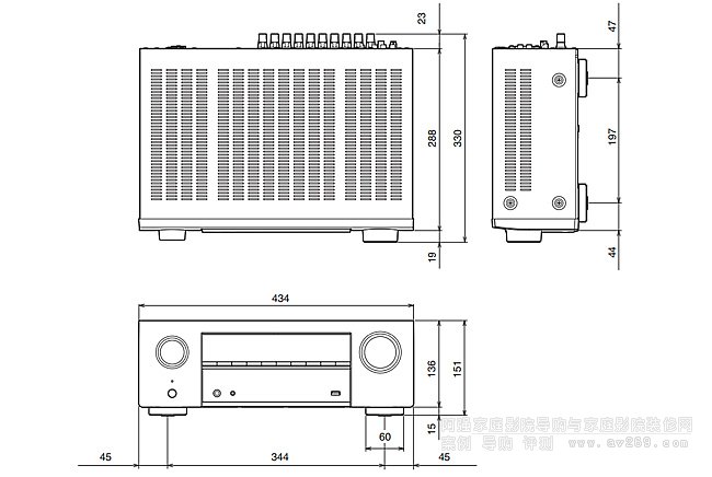 ��������X580BT���ųߴ�
