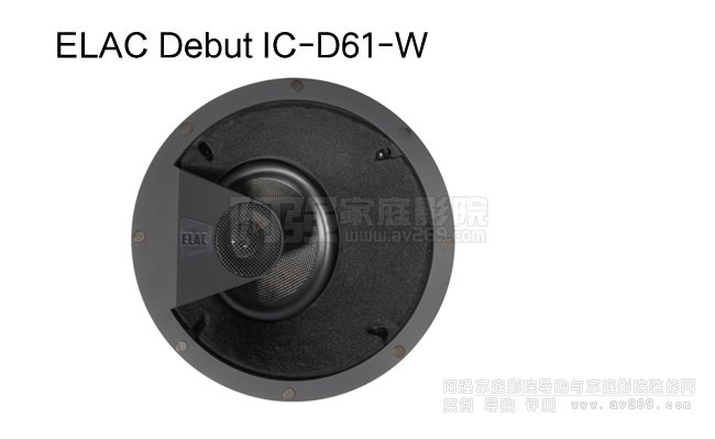 ELAC Debut IC-D61-W 6.5Ӣ�����ʽб������