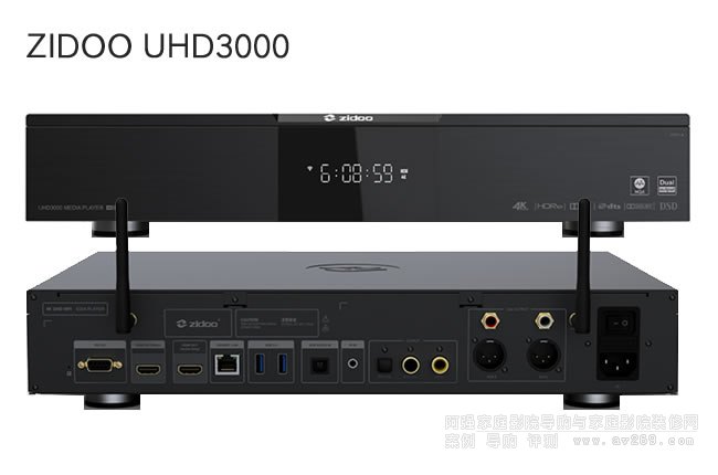 ֥��Zidoo UHD3000 HIFI 4K ý�w������