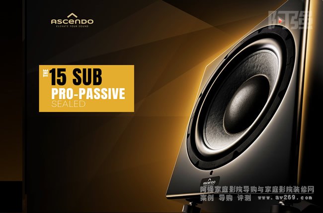 ASCENDO�oԴ�����]����THE15 SUB PRO PASSIVE SEALED