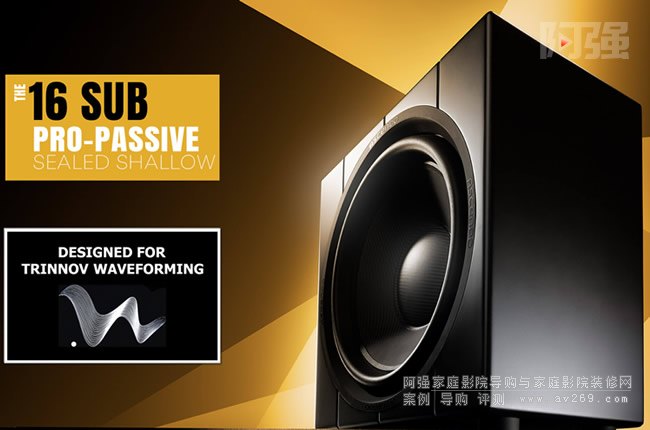 ASCENDO�oԴ�����]����THE 16 SUB Pro-Passive SEALED SHALLOW