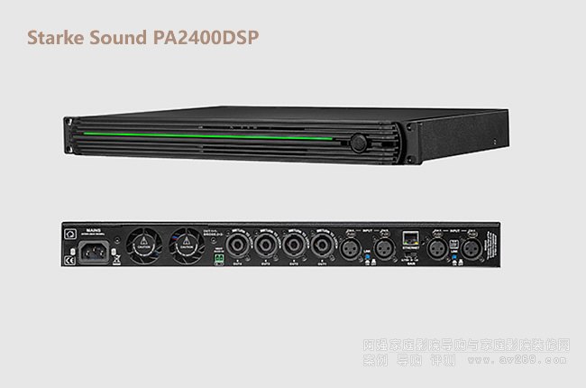 StarkeSound PA2400DSP,������4ͨ��DSP����
