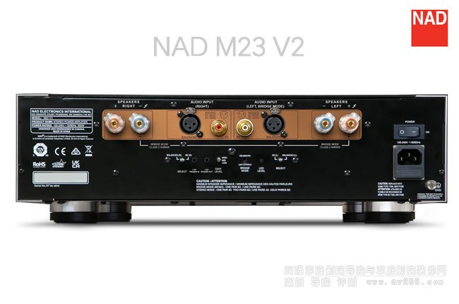 Ӣ��NAD M23 V2���w���ʷŴ��������󼉽�B