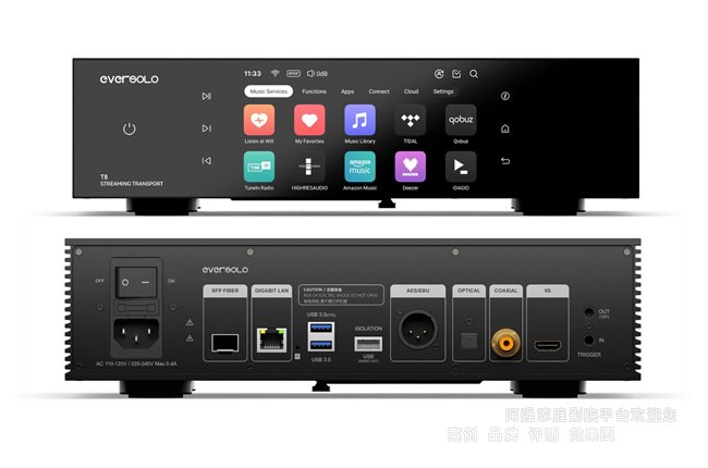 ������Eversolo T8 ��ý�w���řC(j��)�u(p��ng)�y(c��)